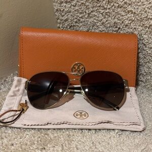 Tory Burch Aviator Sunglasses